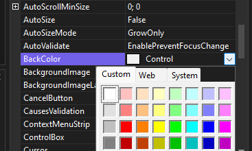 C# Form Arkaplan Rengi Değiştirme – Web Tasarım & Programlama