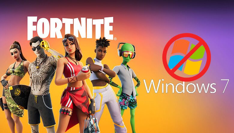 Fortnite, Windows 7 ve Windows 8 Desteğini Sonlandıracağını Duyurdu
