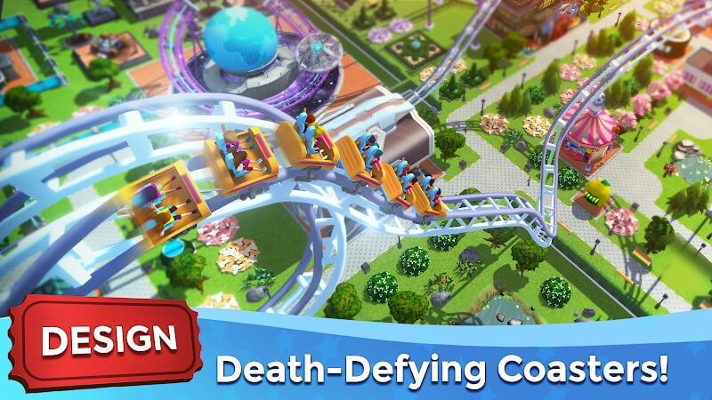 RollerCoaster Tycoon Touch MOD APK