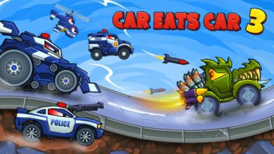 Car Eats Car 3 Hill Climb Race