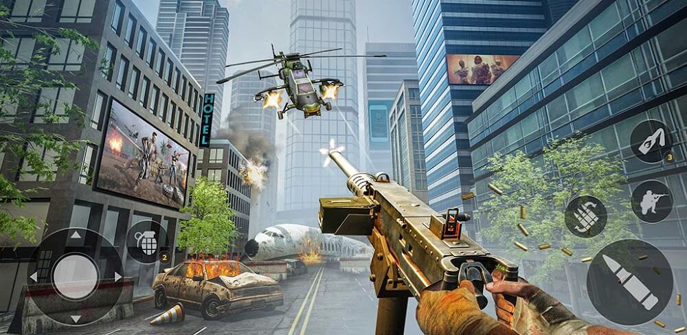 Freedom Strike Mod APK v1.52 (God Mode, Dumb Enemy) Download