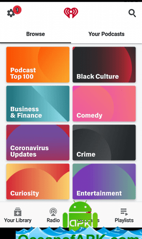 iHeartRadio v10.27.0 [Phone] [Tablet] [Mod] APK Free Download