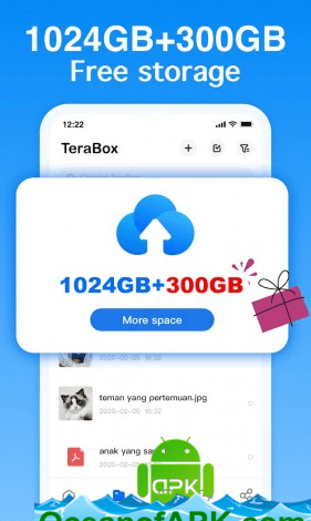 TeraBox: Cloud Storage Space v3.14.1 [Premium] APK Free Download
