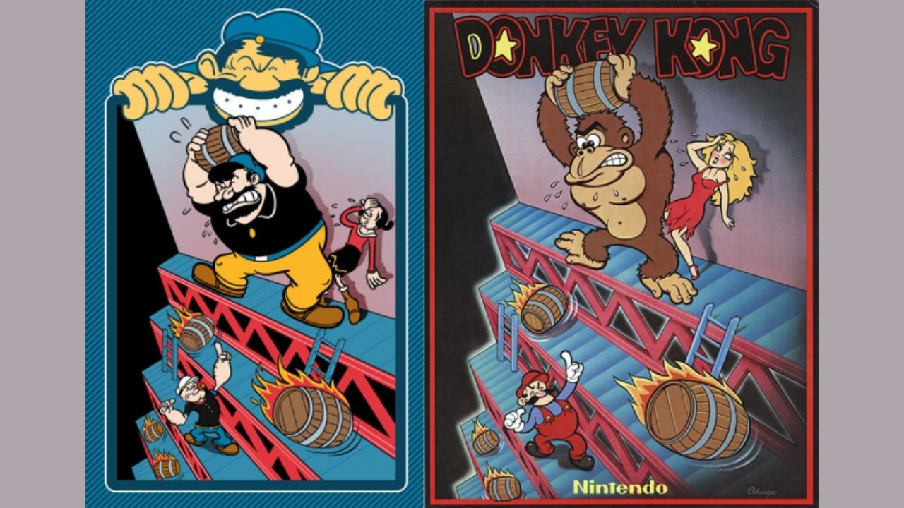 Donkey Kong ve Popeye 