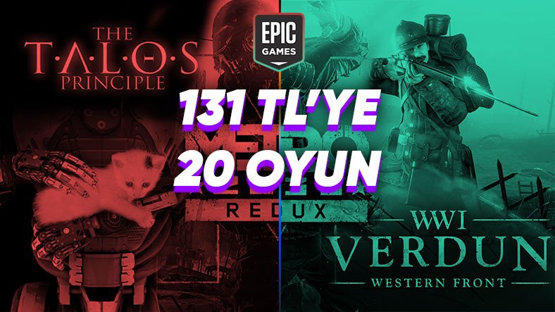 Epic Games Yaz İndirimlerinde 10 TL Altına Satılan Oyunlar