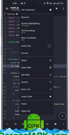Acode - code editor FOSS v1.8.7 build 320 [Paid] APK Free Download