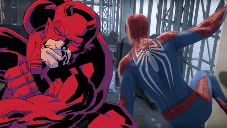 Spider-Man 2 Oyununda Daredevil Göndermesi