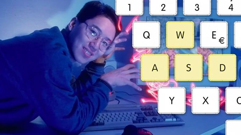 Oyunlarda Yön Tuşları Yerine "WASD"yi Kullanmamızın Nedeni