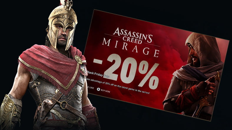 Assassin's Creed Odyssey'de Oyun İçi Reklam Gösterildi