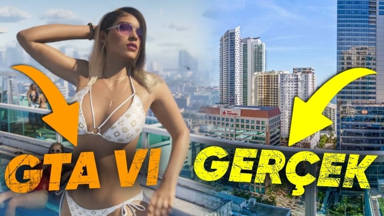 GTA 6, Düşündüğünüzden de Daha Gerçekçi: İşte Fragmanda Gördüğümüz Yerlerin Gerçek Hâlleri