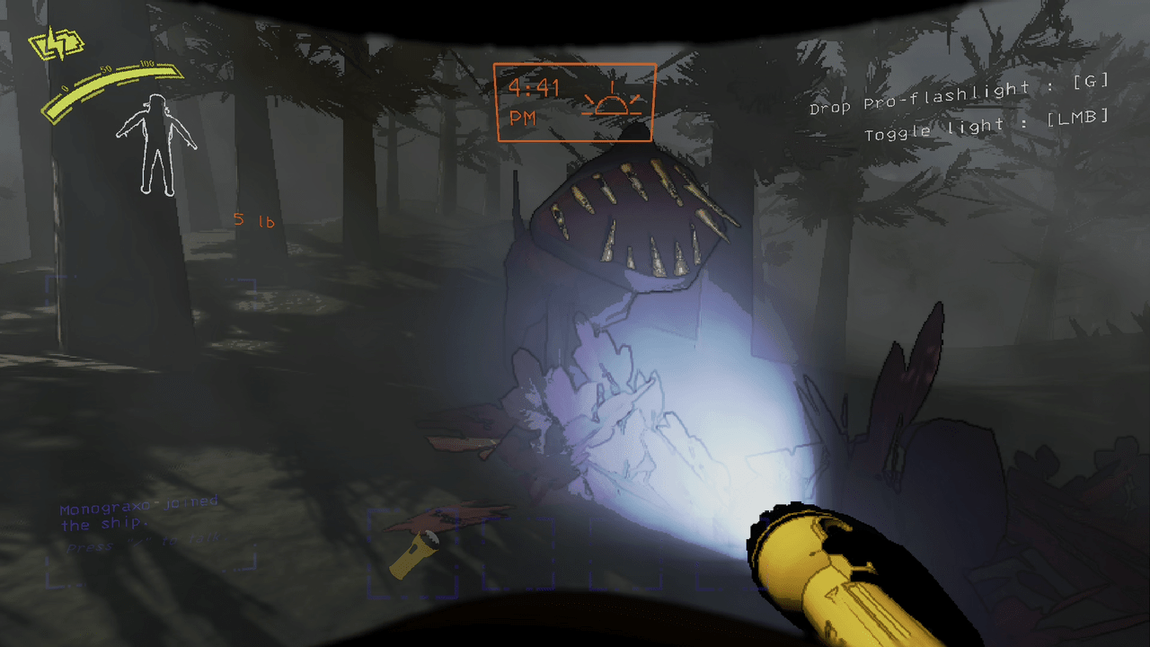 Lethal Company korku oyunu canavar