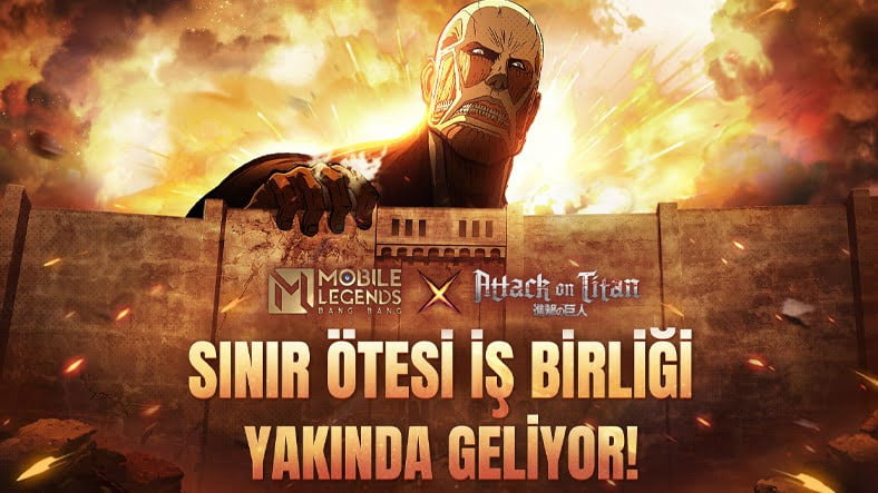 Attack on Titan, Mobile Legends: Bang Bang’e Geliyor