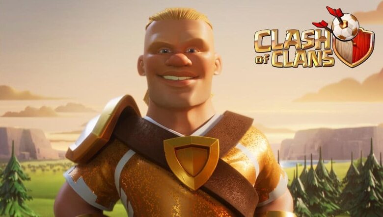 Erling Haaland, Popüler Mobil Oyun Clash of Clans'a Geldi! [Video]