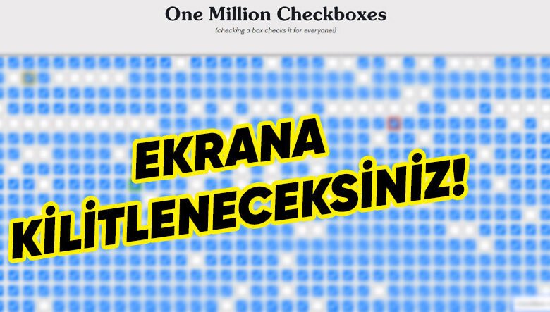 One Million Checkboxes İsimli Oyun Viral Oldu