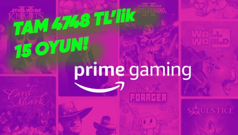 Prime Day Ücretsiz Oyunlar Temmuz 2024
