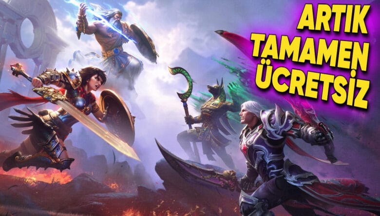 MOBA Oyun Sevenler Toplansın: Şimdiye Kadar Ücretli Olan Smite 2, Artık Tamamen Oynaması Ücretsiz Bir Oyun Oldu
