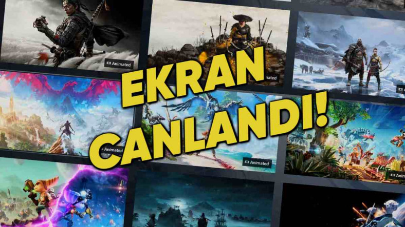 PlayStation 5’e Oyunlara Özel Animasyonlu Arka Planlar Geldiği Ortaya Çıktı