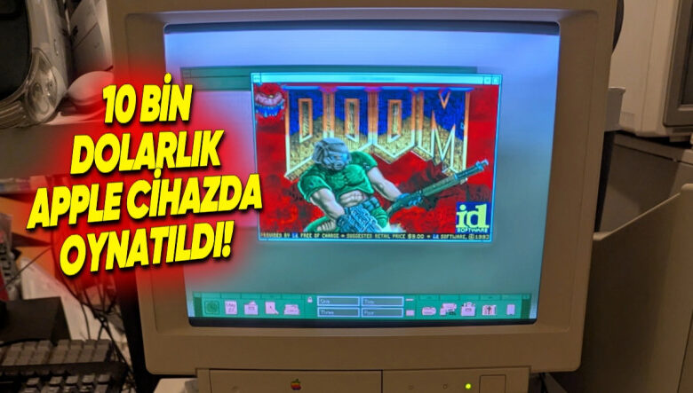 DOOM, Apple'ın 30 Yıllık Bilgisayarında Oynatıldı