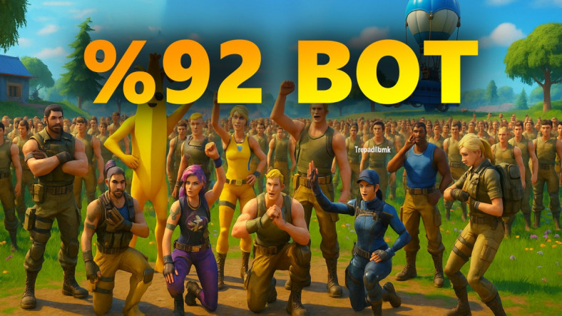 Efsane, Kestane Oldu: Fortnite OG'de Her 100 Oyuncunun 92'si Bot!