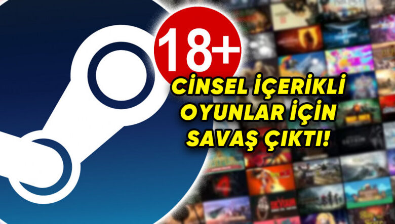 Steam'deki Cinsel İçerikli Oyunlar Ortalığı Karıştırdı