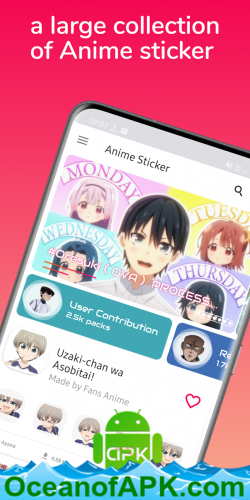 +100000 Anime Stickers WAStickerApps For WhatsApp v22 [Subscribed] APK Free Download