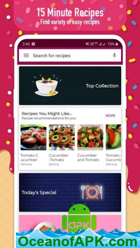15 Minutes Recipes v26.6.0 [Premium] APK Free Download