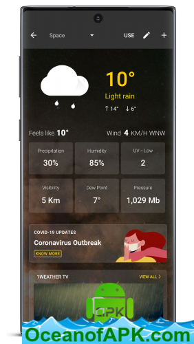 1Weather: Widget Forecast Radar v4.8.5.0 [Pro] [Mod] APK Free Download