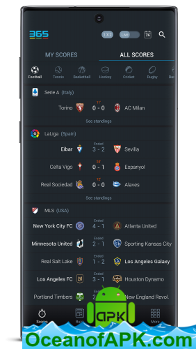 365Scores - Live Scores & Sports News v10.5.4 [Subscribed] APK Free Download