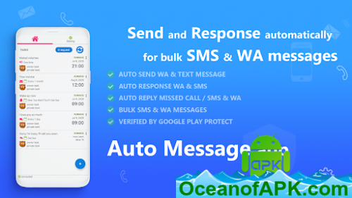 AUTO MESSAGE send response sms v2.6219 [Premium] APK Free Download