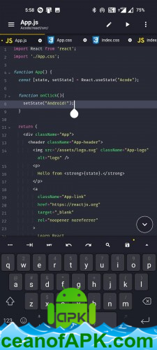 Acode - code editor FOSS v1.6.0 build 237 [Paid] APK Free Download