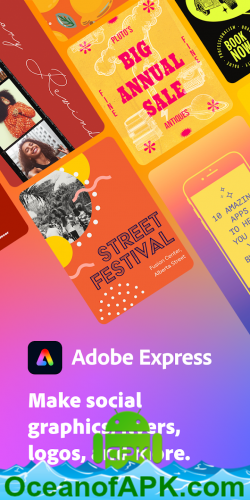 Adobe Express: Graphic Design v8.7.0 [Subscribed] APK Free Download