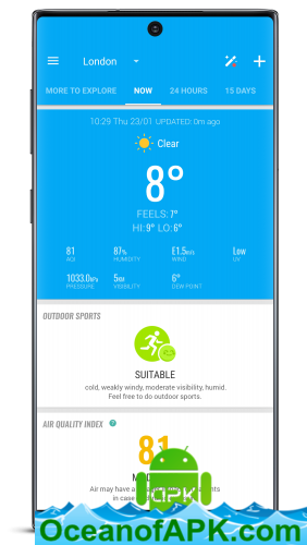 Amber Weather v4.6.9 [Mod Debloated] APK Free Download