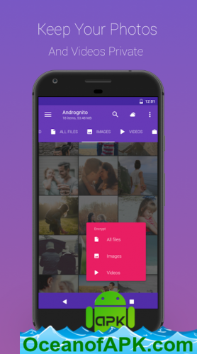 Andrognito - Hide Files, Photos, Videos v3.11.0 [Pro] APK Free Download