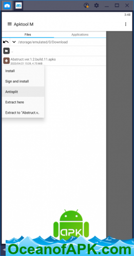 Apktool M (AntiSplit on Android) v2.4.0 APK Free Download