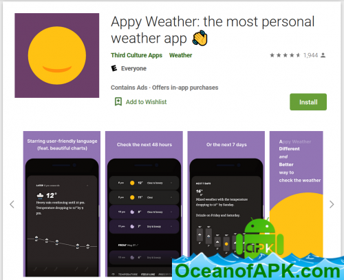 Appy Weather the most personal weather app v2020.08.08 [Pro] APK Free Download