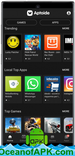 Aptoide - Android App Store v9.20.6.0 build 12009 [Final] [Mod] APK Free Download