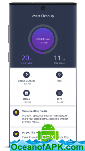 Avast Cleanup & Phone Cleaner, Optimizer v4.21.0 [Pro] [Mod] [SAP] APK Free Download