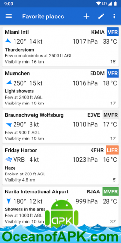 Avia Weather - METAR & TAF v3.2.1 [All add-ons unlocked] APK Free Download