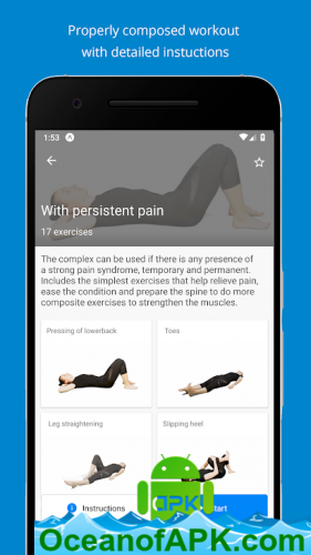 Back pain exercises (PRO) v1.0.84 APK Free Download