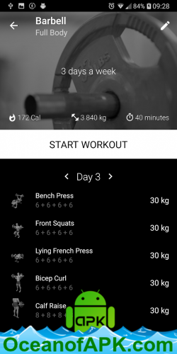 Barbell Home Workout v2.16 [PRO] APK Free Download