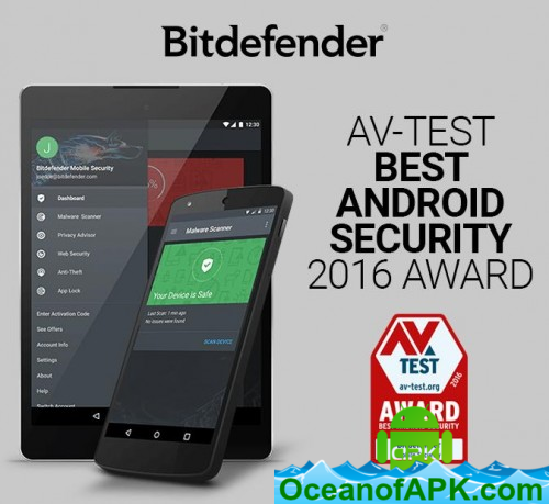 Bitdefender Mobile Security & Antivirus Premium v3.3.106.1441 APK Free Download