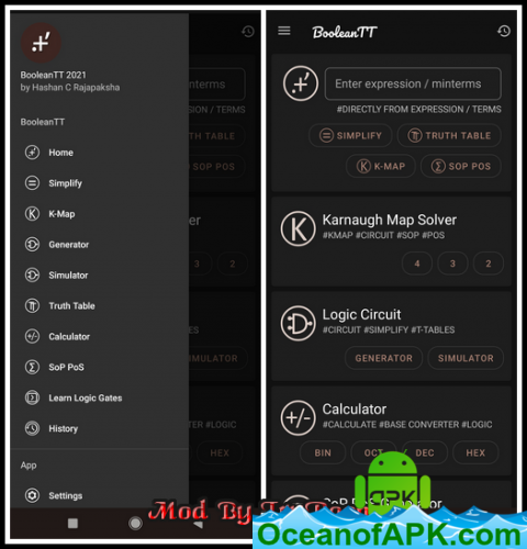 BooleanTT - Boolean Algebra v2.0.7.2022 [Mod] APK Free Download