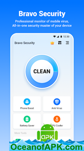 Bravo Security: boost cleaner v1.1.4.1001 (Premium) APK Free Download