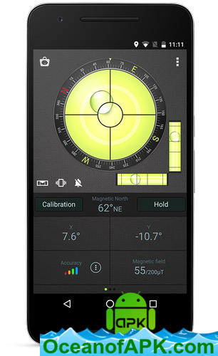 Compass Level & GPS v2.4.11 build 262 [Premium] APK Free Download