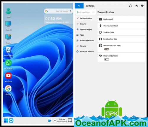 Computer Win 11 Launcher Plus v10.11 [Paid] APK Free Download