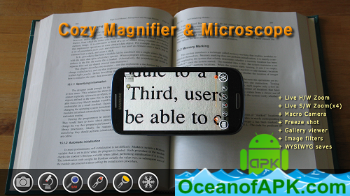 Cozy Magnifier & Microscope(Plus) v4.0.2 APK Free Download