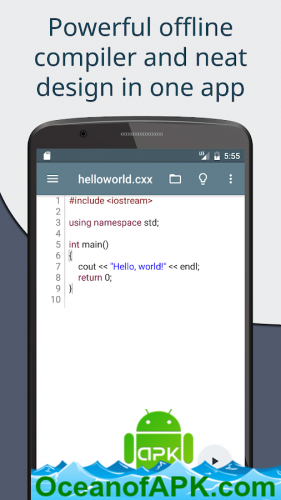 Cxxdroid - C++ compiler IDE for mobile development v2.0 b27 [Premium] APK Free Download