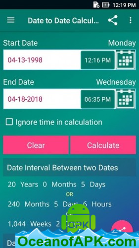 Date Calculator Pro v1.7 [Paid] APK Free Download