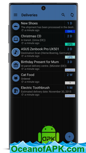 Deliveries Package Tracker v5.7.4 build 1926 [Pro] [Mod] [SAP] APK Free Download