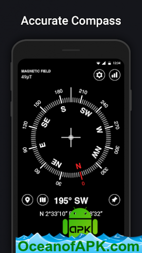 Digital Compass v7.6 [Premium] APK Free Download